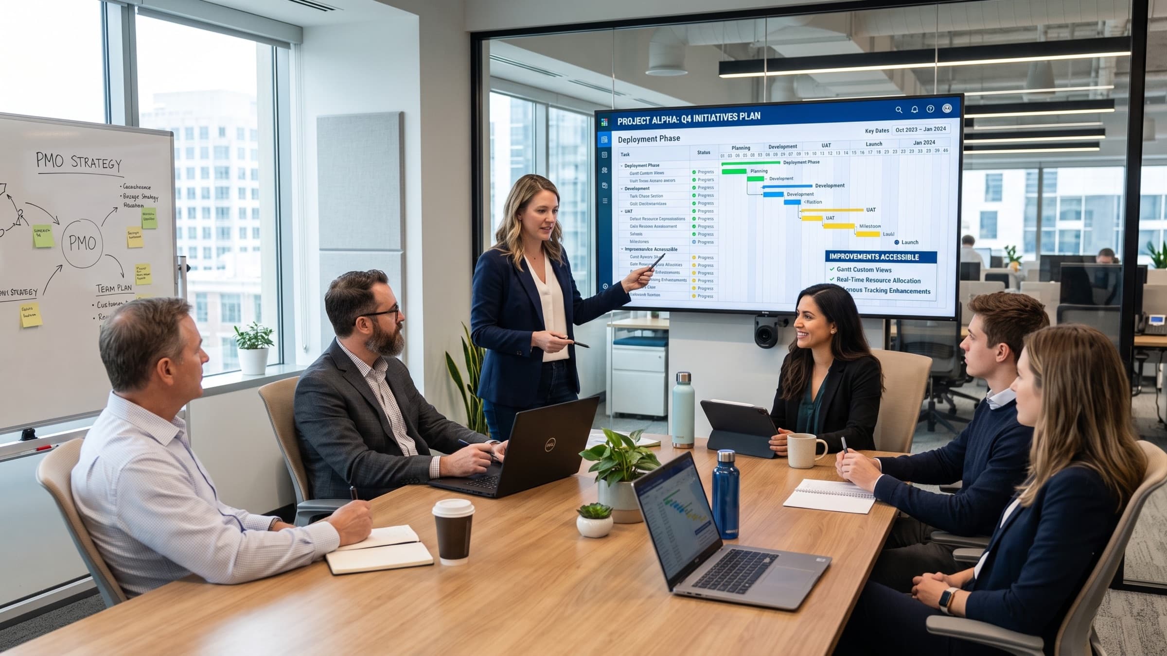 Designing an AI-native PMO operating model