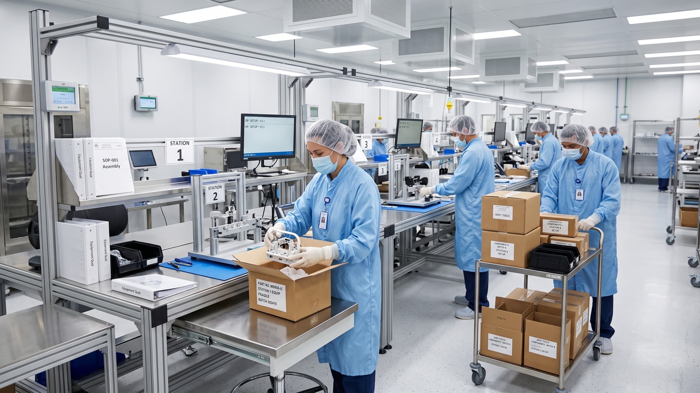 Transferring sports-medicine manufacturing from Switzerland to Juárez