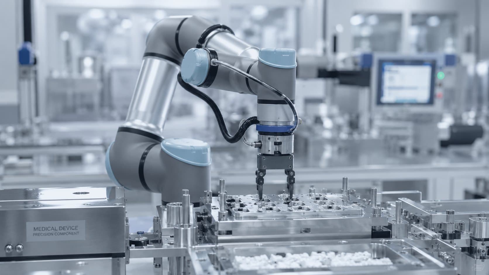 Automating leak testing with a validated collaborative robot