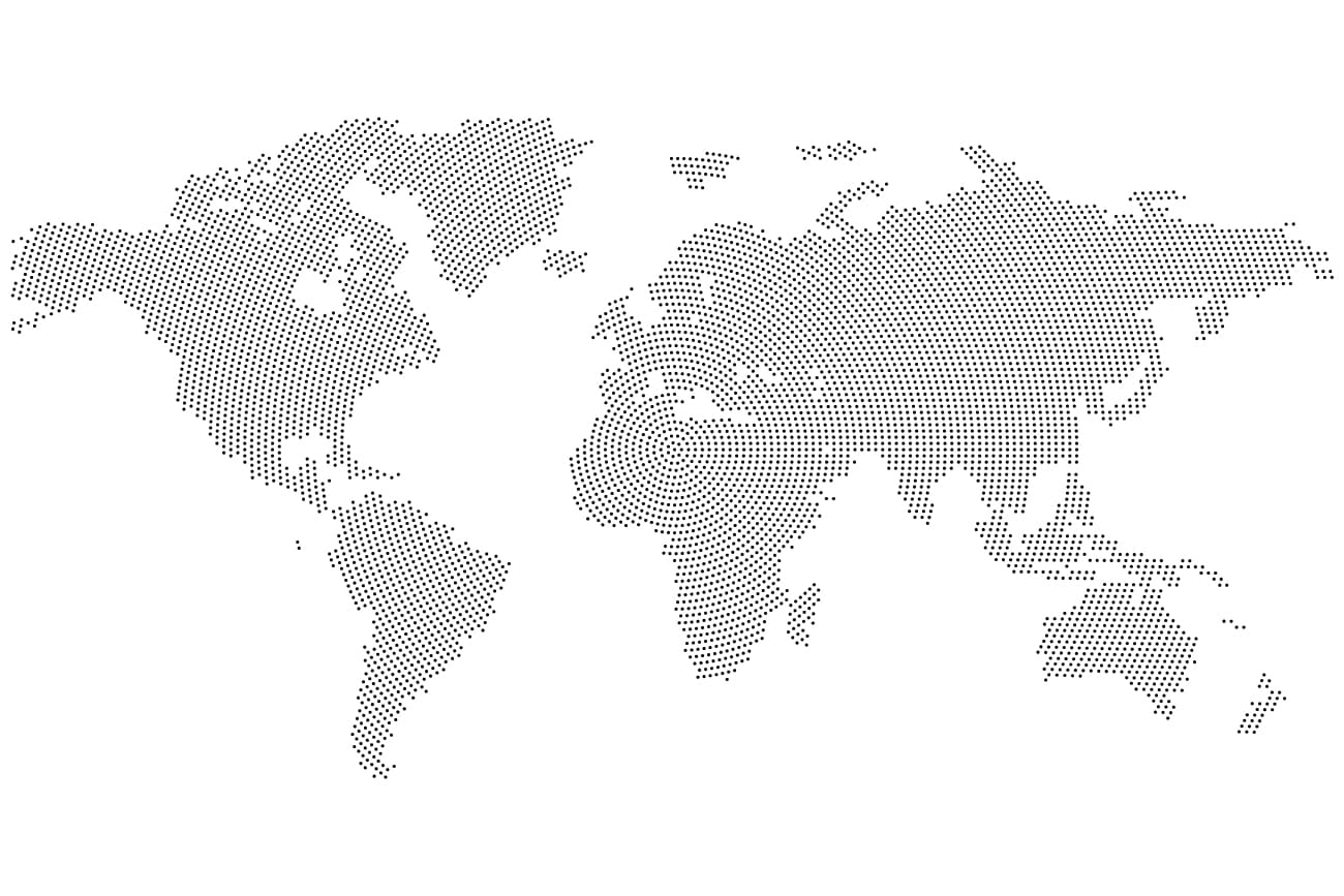 Global map background