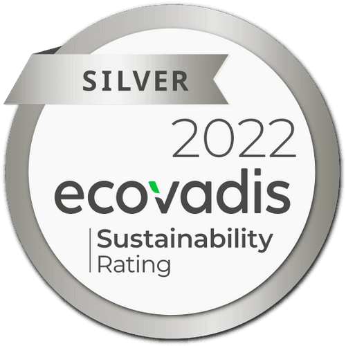 EcoVadis Silver 2022 medal