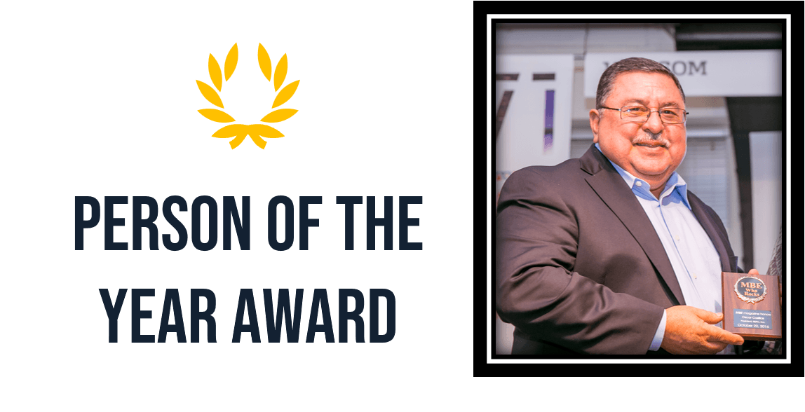 Person of the Year Award recognition