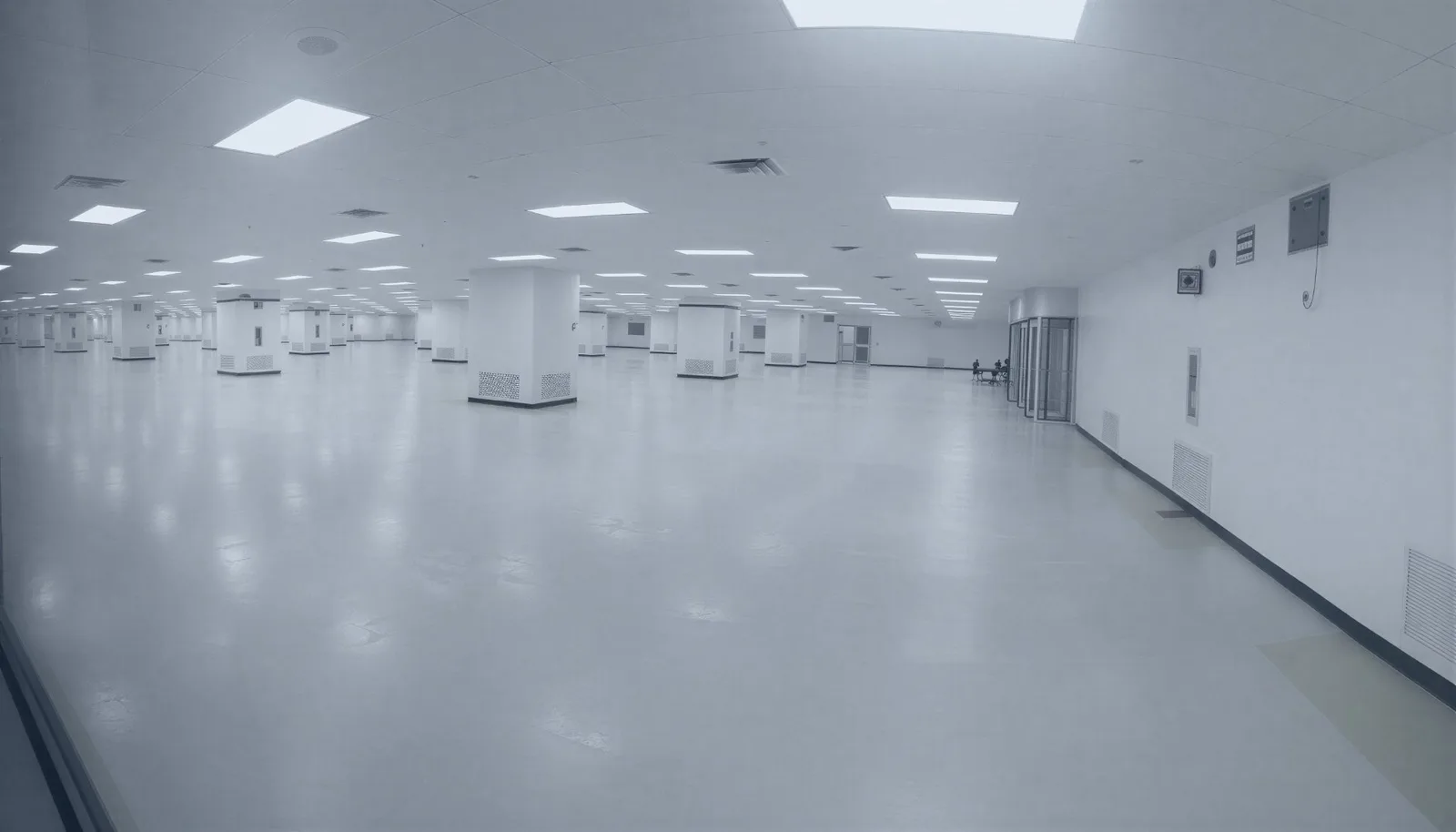 Cleanroom manufacturing line used for commissioning and validation work